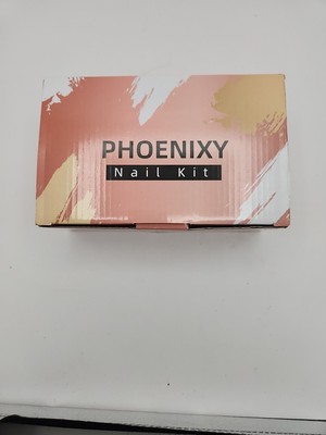  Phoenixy 10 Colour Gel Nail Polish Starter Kit. Soak off. Bluish/pink