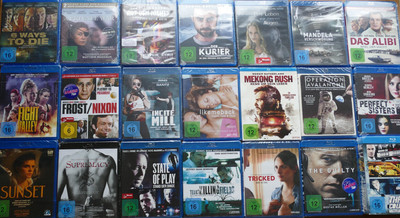 Blu-ray Auswahl Sammlung Konvolut aus der Kategorie Thriller Drama