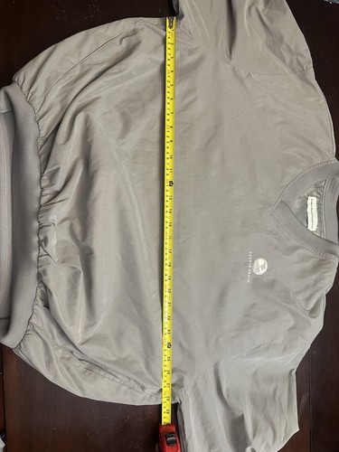 Pebble Beach Jacket Mens XL Gray Golf Windbreaker - Picture 7 of 7