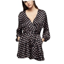 Zara Short Polka Dot Jump-Suit Size Small