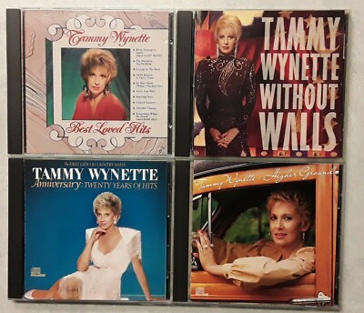 TAMMY WYNETTE Without Walls CD lot HIGHER GROUND best loved hits ANNIVERSARY 