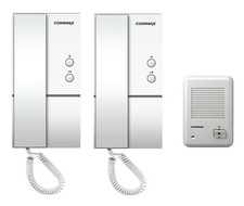 COMMAX 1 to 2 Audio Intercom and Doorbell DP-LA01/DR-201D AC110V 