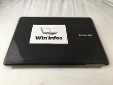 Rear screen bonnet - Packard Bell Vesuvius GM KMG00 screen cover case