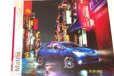 2013 Toyota Matrix Sales Brochure 16 Pages 2013 Toyota Matrix Sales Brochure 16 Pages