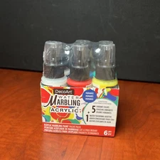 DecoArt Water Primaries Value Pack 2oz 6/Pkg - Various (1729) New