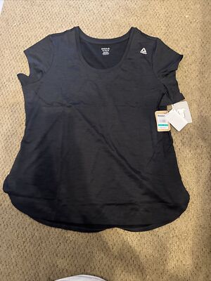 Reebok Size 3xl Women s Black Training Athletic Shirt