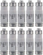 10 Stück SIEMENS D01 Sicherung NEOZED Sicherungseinsatz 16A 400V gL/gG  5SE2316