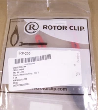 Rotor Clip RP-200 External Straight Tip Pliers, Made in USA