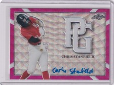 Chris Stanfield 2021 Leaf Perfect Game Plate & Proof Autos 1/1