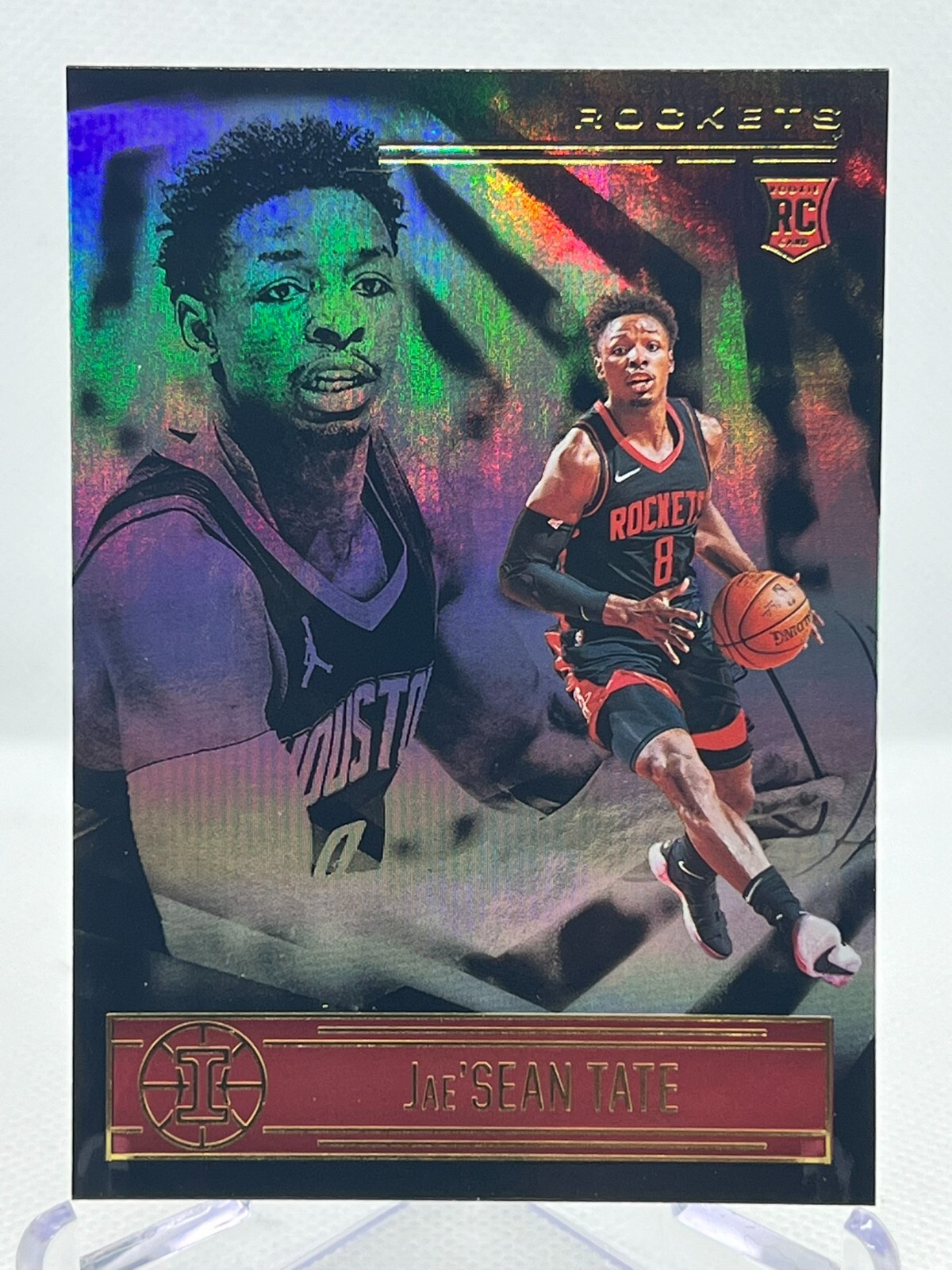 JAE'SEAN TATE RC 2020-21 Panini Illusions Basketball #160 Rookie