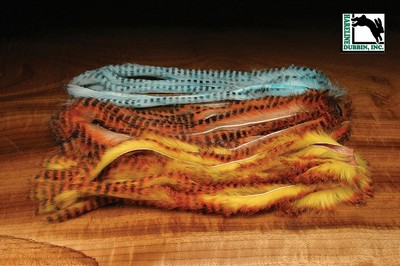 Hareline Tiger Barred Rabbit Strips (TSR) * Lagerware 2025 * Zonker Strips