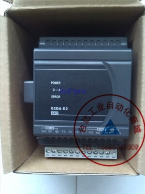 PLC analog I/O extension module DVP02DA-E2 2 analog output