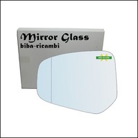 Glas RüCkspiegel Verchromt AsphäRisch Seite Sx-Guidatore FüR Ford Transit C E