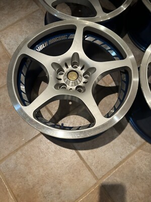 Rare 18” Volk F-Zero Challenge -Blue - 5x114.3 Rx7 Supra 180sx