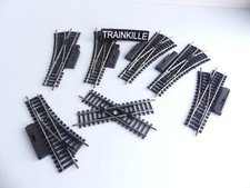 JOUEF 6 AIGUILLAGES A COMMANDE MANUELLE + 1 CROISEMENTS 45°