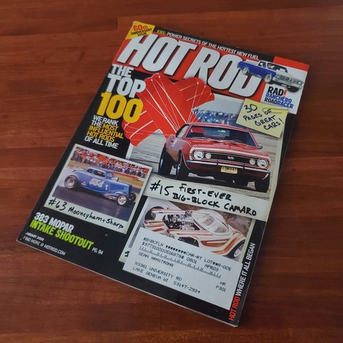 HOT ROD: THE TOP 100 MOST INFLUENTIAL HOT RODS OF ALL TIME JAN 2009 MAGAZINE - Picture 9 of 9