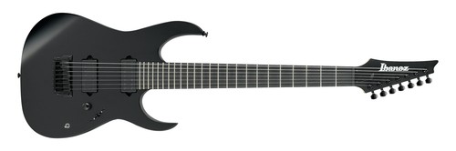 Ibanez RGIXL7 Right-Handed Electric Guitar - Black Flat
