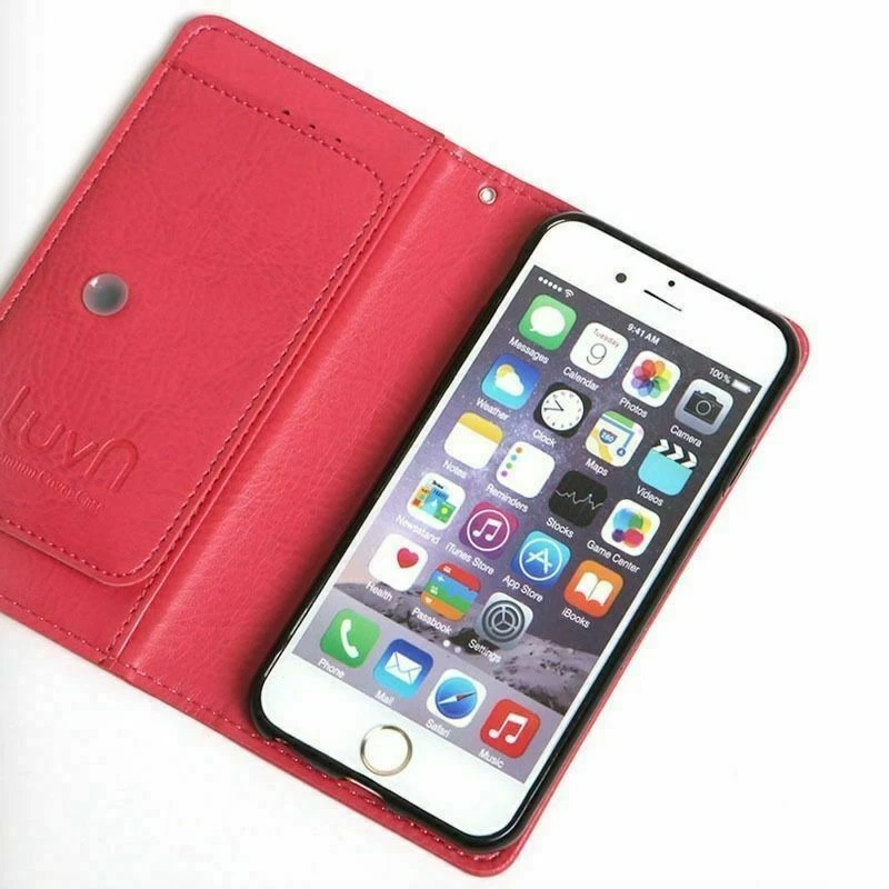 Luvn Hidden Pocket Wallet Case for Samsung Galaxy Note20 Note10 Note9 Note8Note5 - Image 4 of 4
