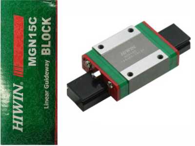 New Hiwin MGN15C Short / Standard Block / MGN15 Series / 15mm 