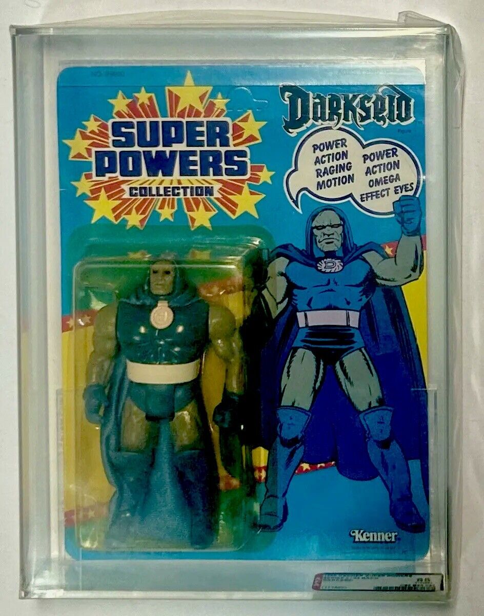 Kenner 1986 Super Powers Darkseid AFA 85 Unpunched C85 B85 F85 Series 2 Figure