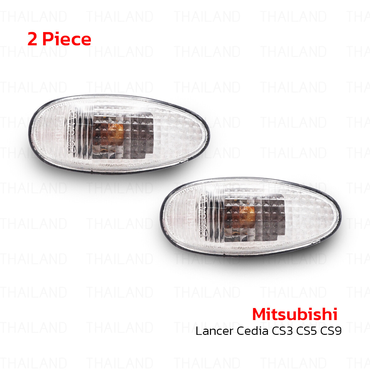 Pair Side Indicator Signal Lamp Light Fits Mitsubishi Lancer Cedia