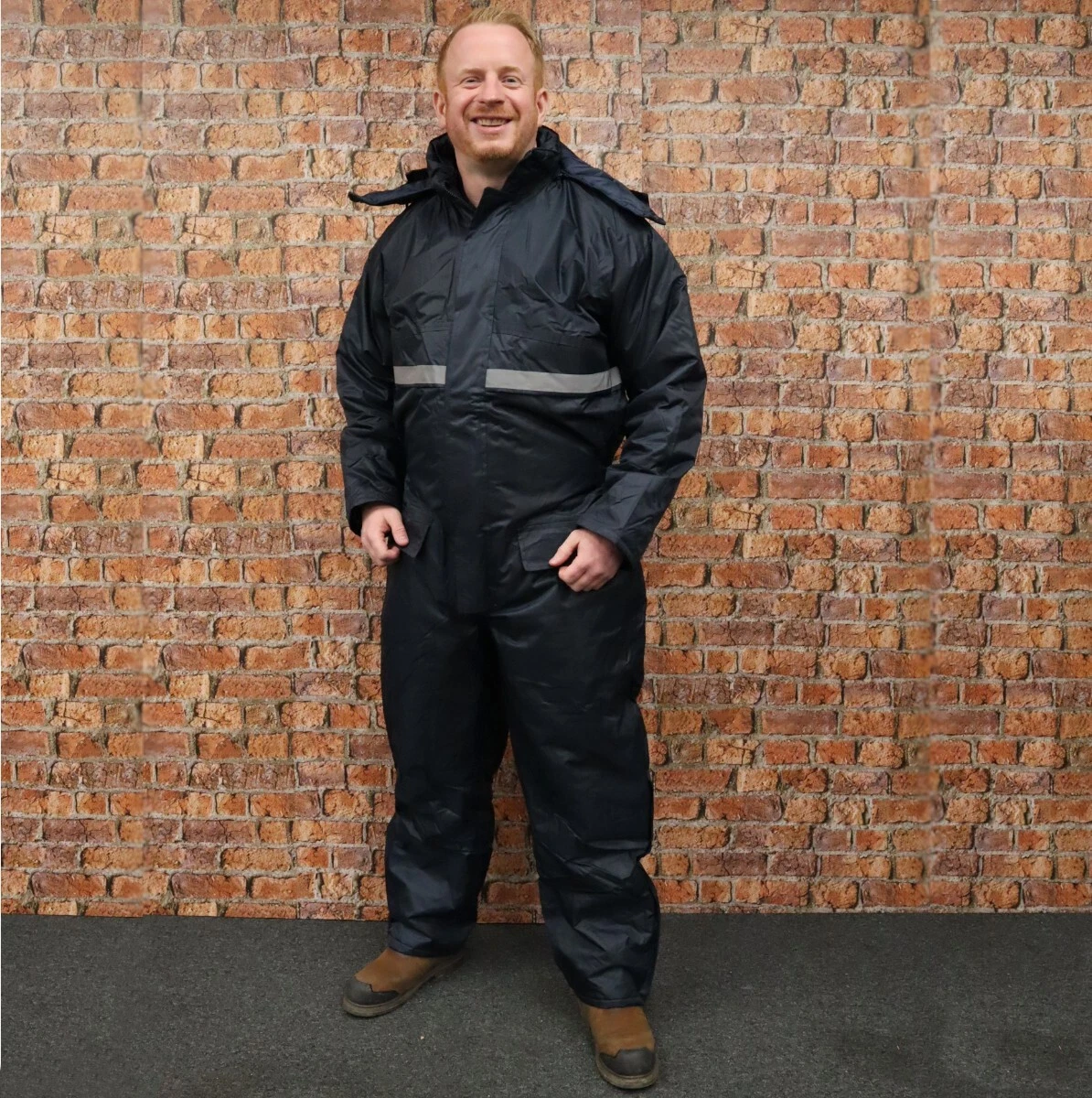 Mono Térmico Acolchado Traje de Invierno para Pesca Senderismo, Camping, Trabajo M-XL