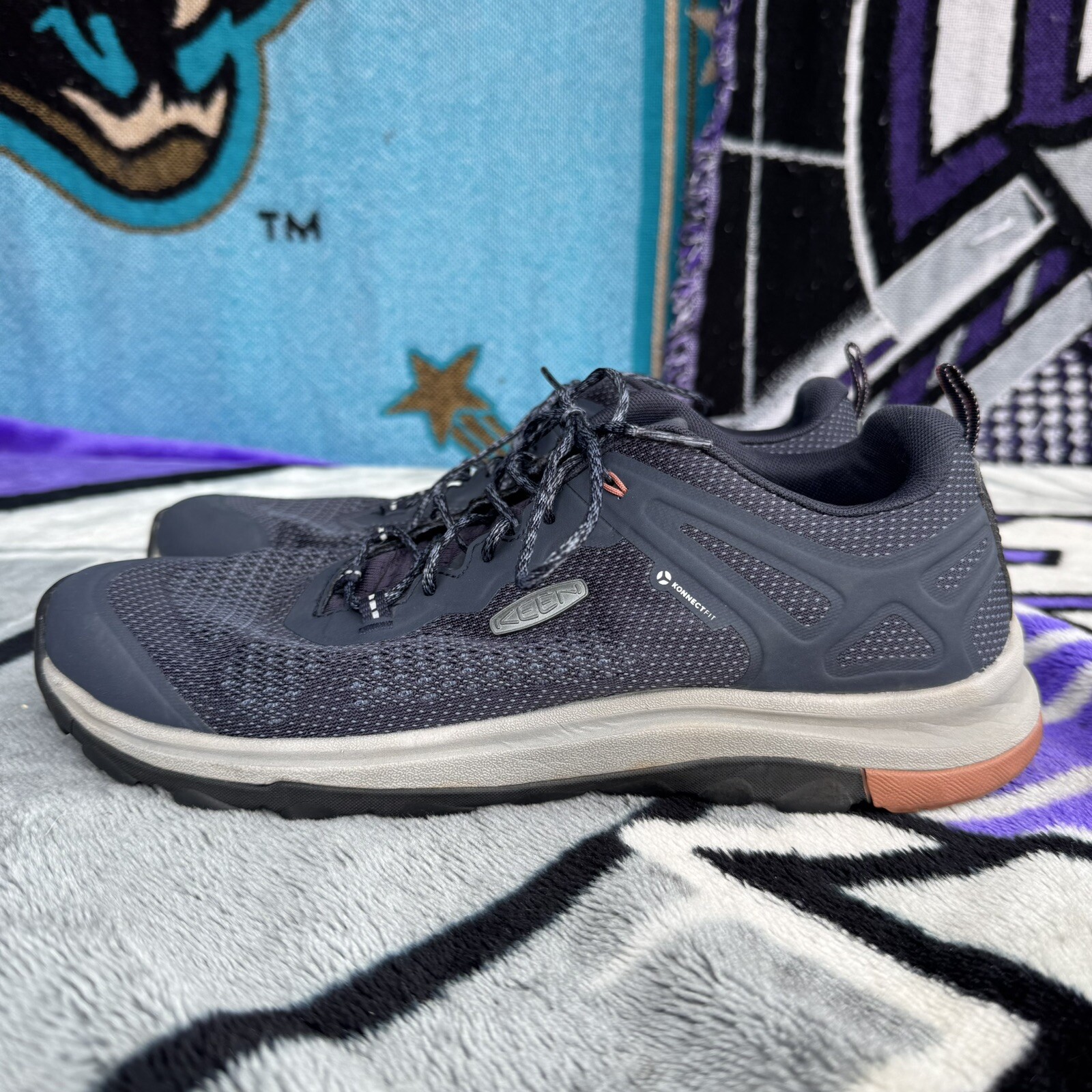 Taglia W12 M10 Sneakers blu da donna Keen Terradora II Vent Mesh Trail Runner