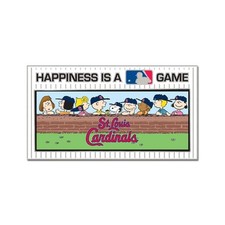 ST. LOUIS CARDINALS PEANUTS GANG HAPPINESS IS A GAME COLLECTOR PIN NEW WINCRAFT