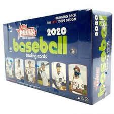 2020 Topps Heritage High Number MLB Baseball Hobby Box