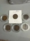 1898 Indian Head Cent - lot of 6 various dates