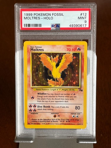 Moltres (Unlimited) graded PSA 9 for sale on eBay
