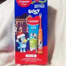 Colgate Brushtastic Bluey Kids Electric Tooth...