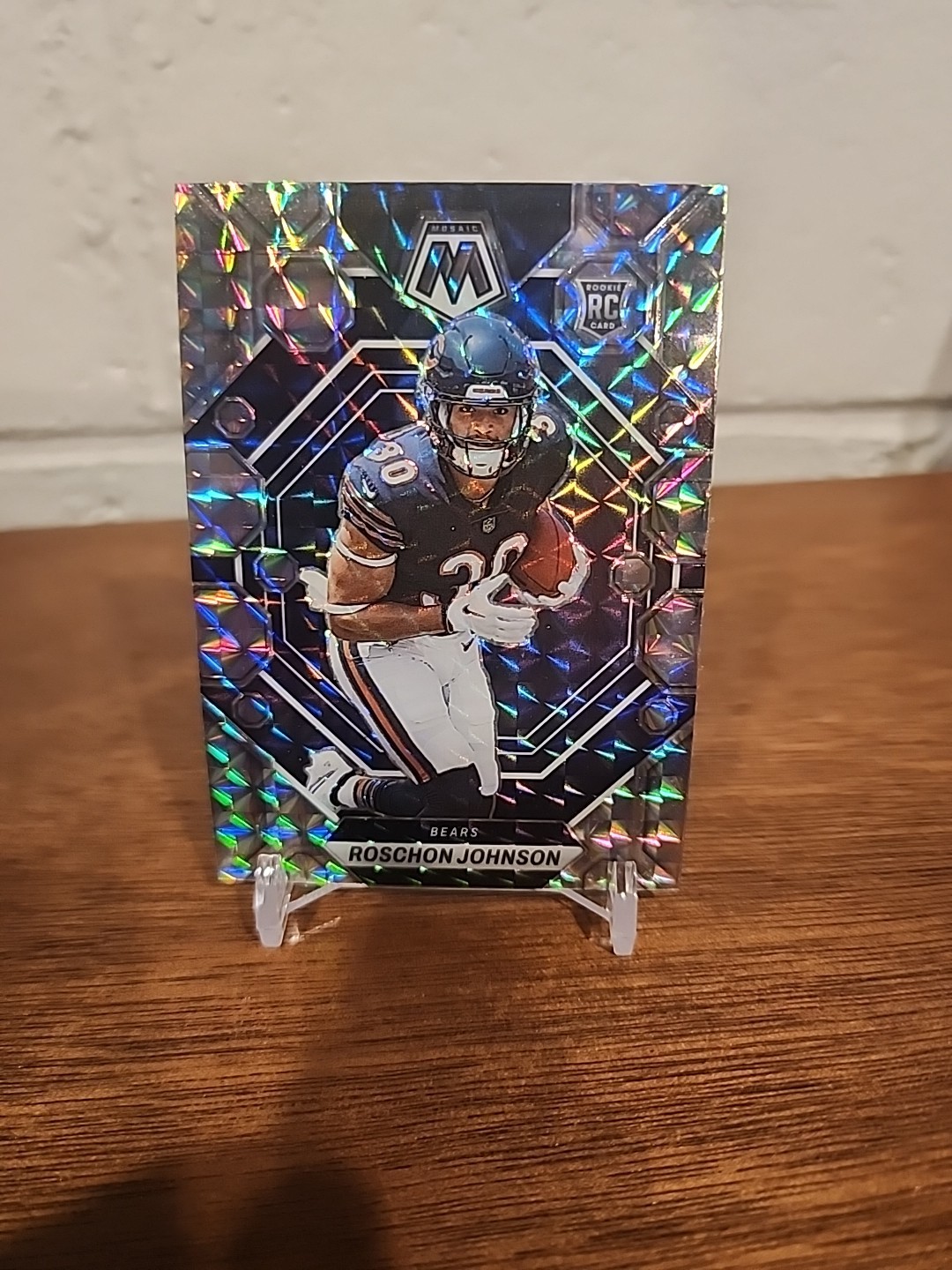 2023 Panini Mosaic - Rookies Roschon Johnson #359 Mosaic Prizm (RC)