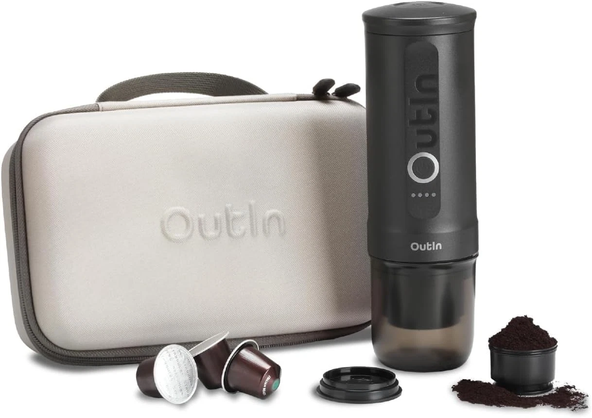 Nano Portable Espresso Maker with Carrying Bag for Coffee Lovers