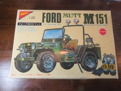 Nichimo Ford Mutt M151 1/20 Sealed Inside