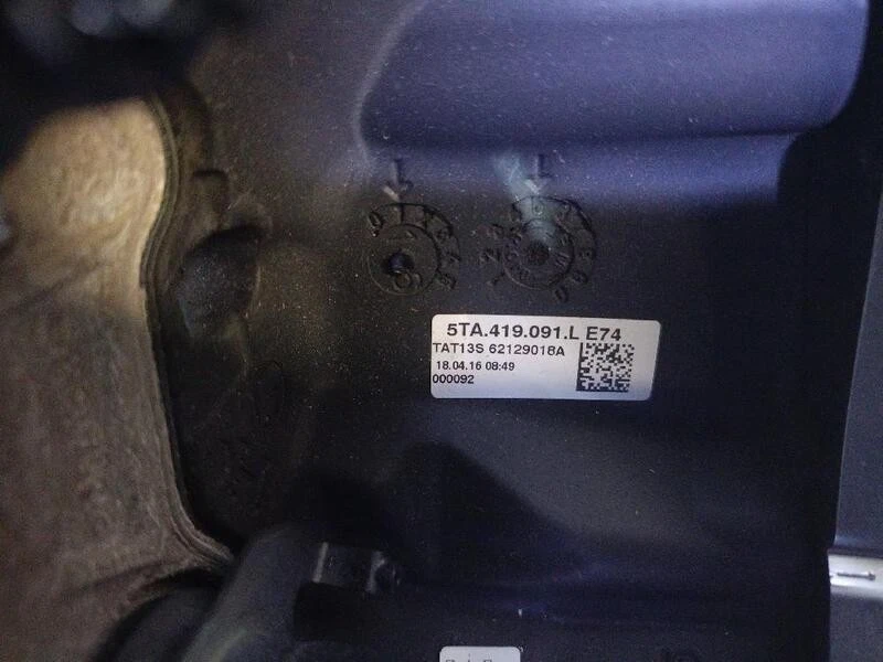 5TA419091L sportlenkrad für VOLKSWAGEN TOURAN (5T1) 2.0 TDI 2015 5344281 - Bild 3 von 4