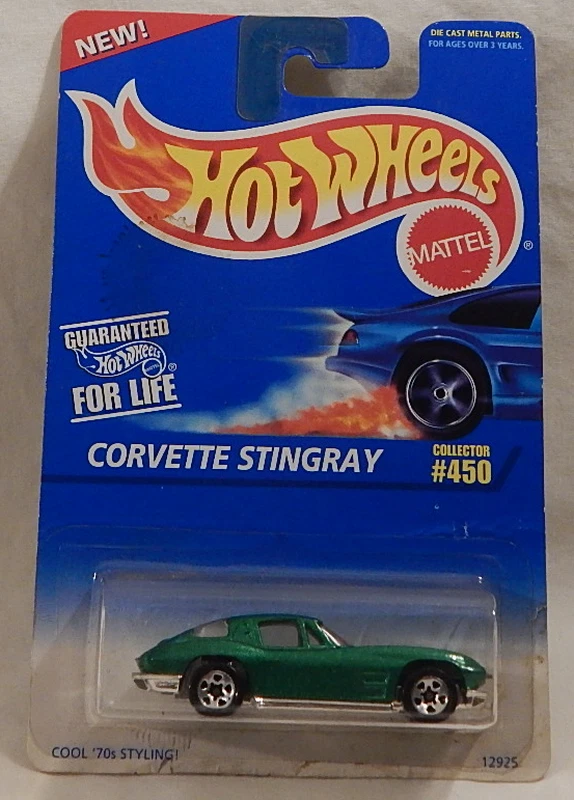 Hot Wheels Chevrolet 1963 Vehicle Year Vintage Manufacture Diecast