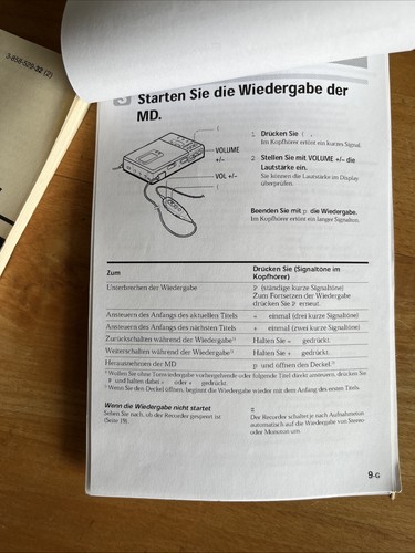 Walkman MiniDisc Player Sony MZ-R30,Battery Case, neuem Akku und viel Zubehör - Bild 12 von 12
