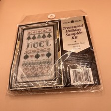 Mill Hill 1996 Treasured Holiday Sampler Kit Turmaline Noel MHTS12 43w x 89H
