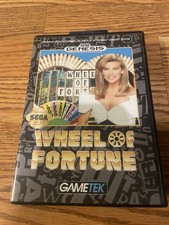 Wheel of Fortune (Sega Genesis, 1992) GameTEK Game Complete in Box CIB Tested
