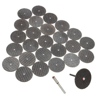 Drilax Rotary Tool Cutting Discs for Metal 25 Pcs Cut Off Wheels for Rotary C...
