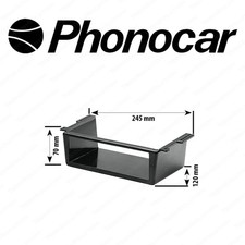 Phonocar 03360 Mascherina Autoradio Sottoplancia 1 DIN Vano Stereo Cassetto