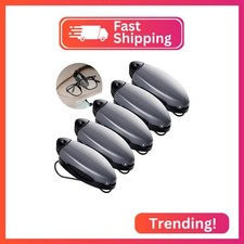 Frienda 5 Pieces Auto Car Vehicle Sun Visor Clip Holder Sunglasses Holder for Ey