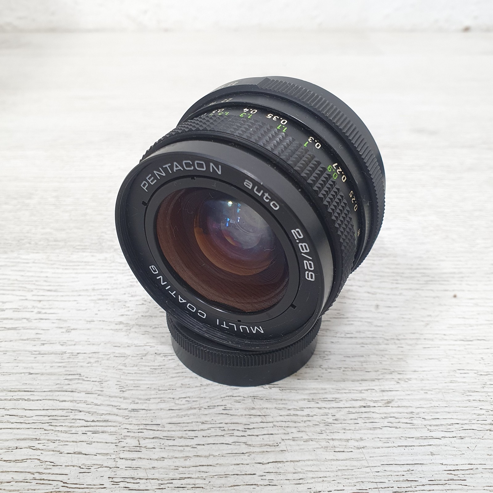 Pentacon  Multi coating Auto Lens 29mm f2.8 M42 Screw Mount Lens - G2