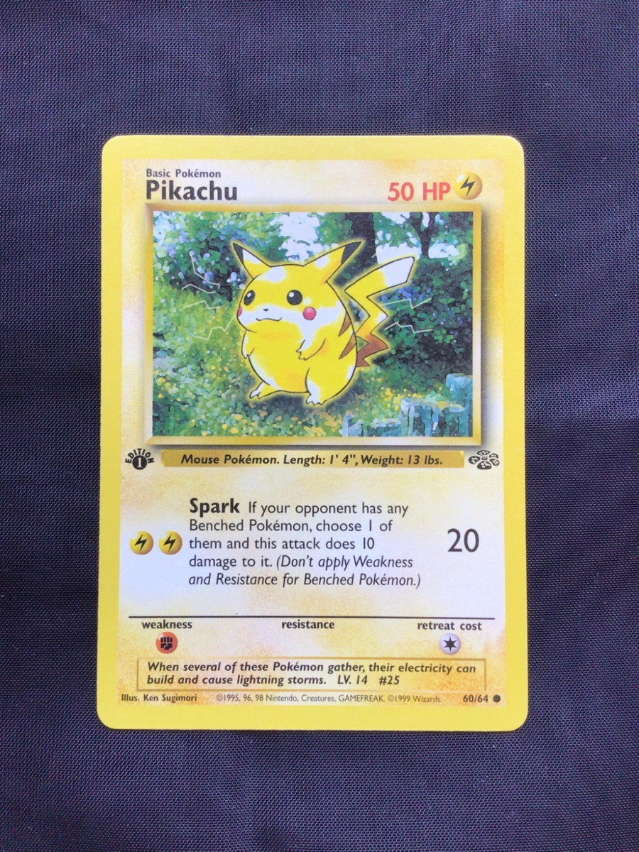 Wizards of the Coast Pikachu Pokémon TCG Jungle Individual