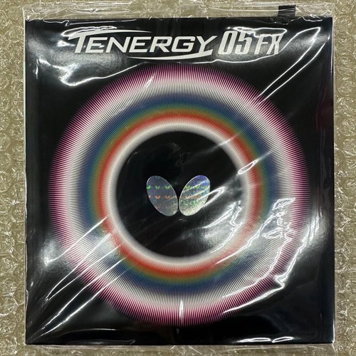 Butterfly Tenergy 05 FX Table Tennis Rubber 1.9mm Black/Hot New