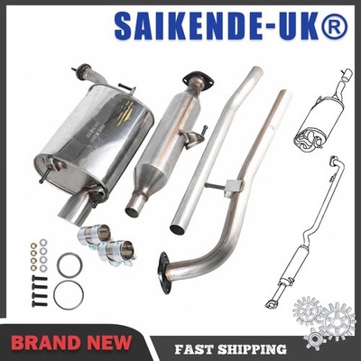 Resonator Rear Muffler Exhaust System Kit for Toyota Camry 2.4L 2.5L 2007-2011
