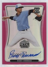2020 Leaf Metal Draft Pink Rainbow 10/20 Ricky Vanasco #BA-RV1 Auto 0h6x