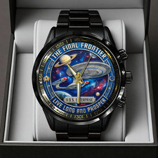 Orologio Star Trek Trek 60° Anniversario 2026 Acciaio Inox Nero