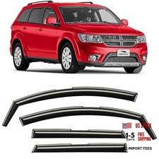 in-Channel Extra Durable Rain Guards for Dodge Journey 2009 For Journey 09-20